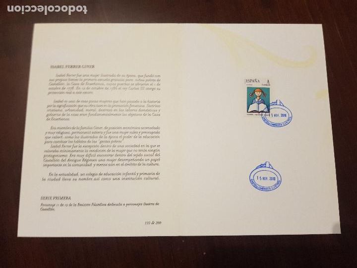 Sellos: ISABEL FERRER GINER - Foto 2