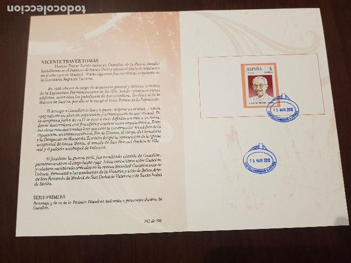 Sellos: VICENTE TRAVER TOMAS - Foto 2