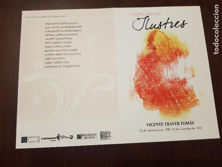 Sellos: VICENTE TRAVER TOMAS - Foto 1