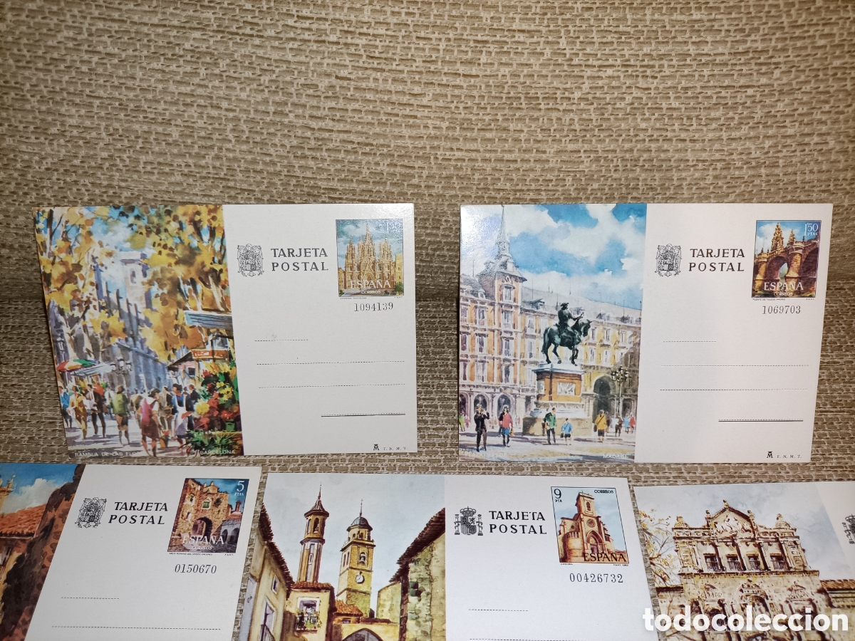 Sellos: 14 entero postales Espa&ntilde;a - Foto 2