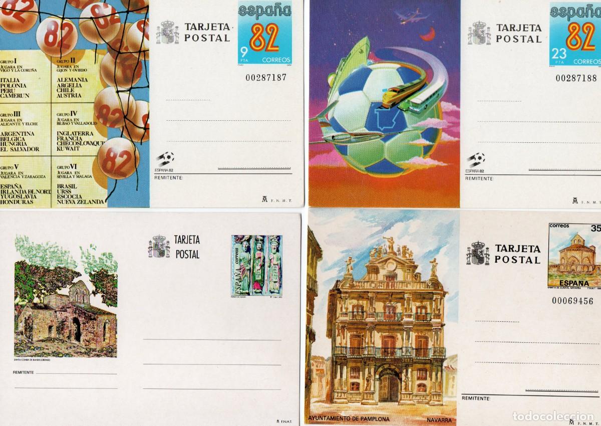 Sellos: LOTE DE ENTEROS POSTALES Y AEROGRAMAS - Foto 2