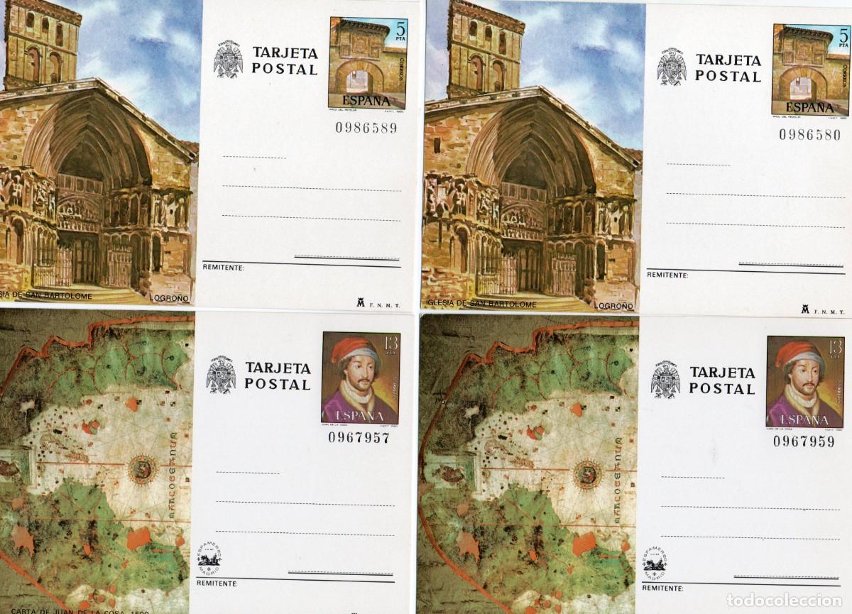 Sellos: LOTE DE ENTEROS POSTALES Y AEROGRAMAS - Foto 5