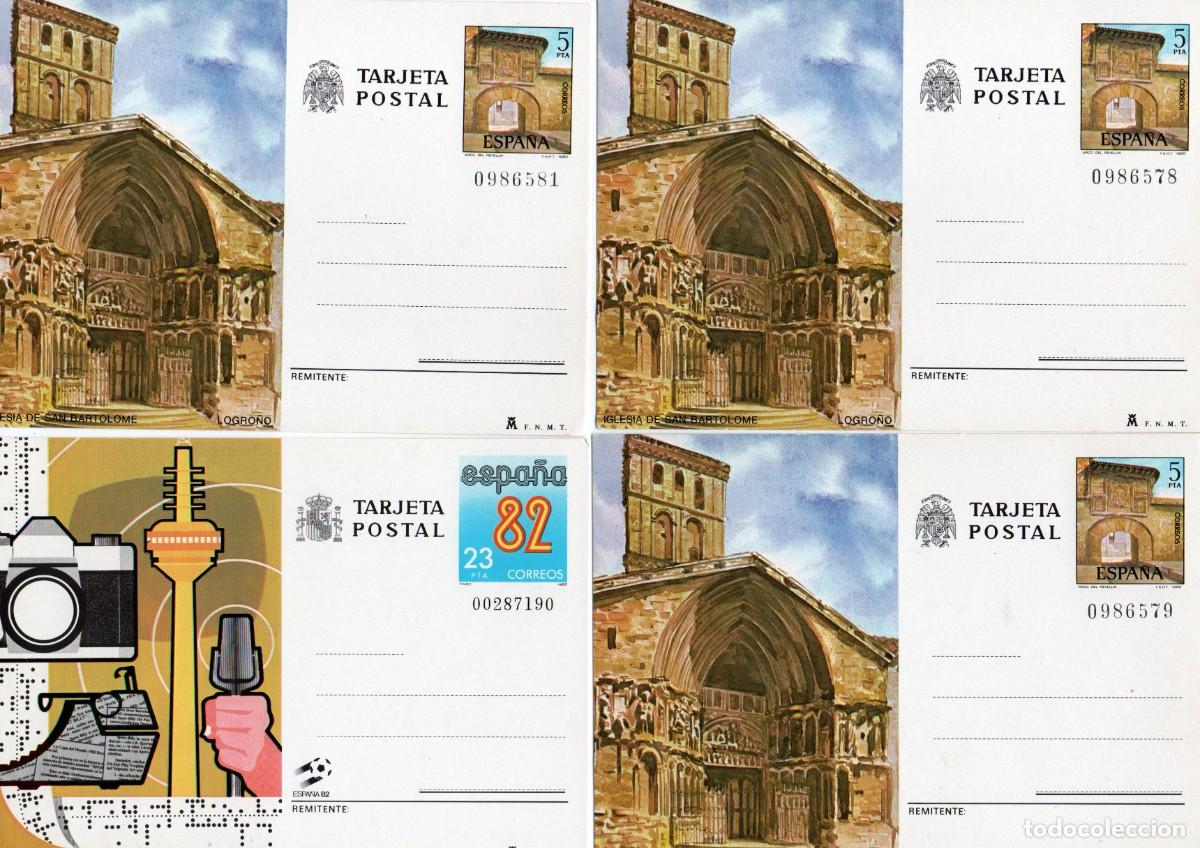 Sellos: LOTE DE ENTEROS POSTALES Y AEROGRAMAS - Foto 6