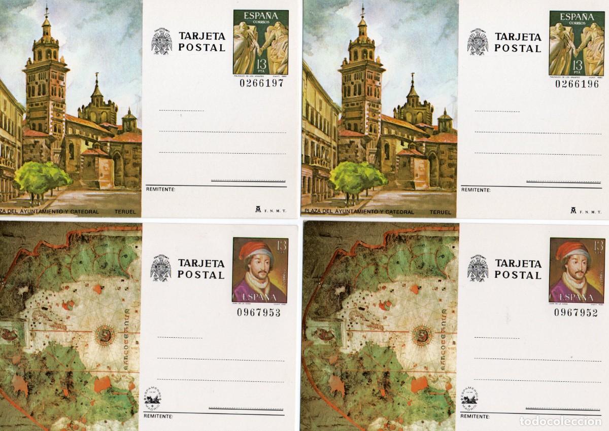 Sellos: LOTE DE ENTEROS POSTALES Y AEROGRAMAS - Foto 8