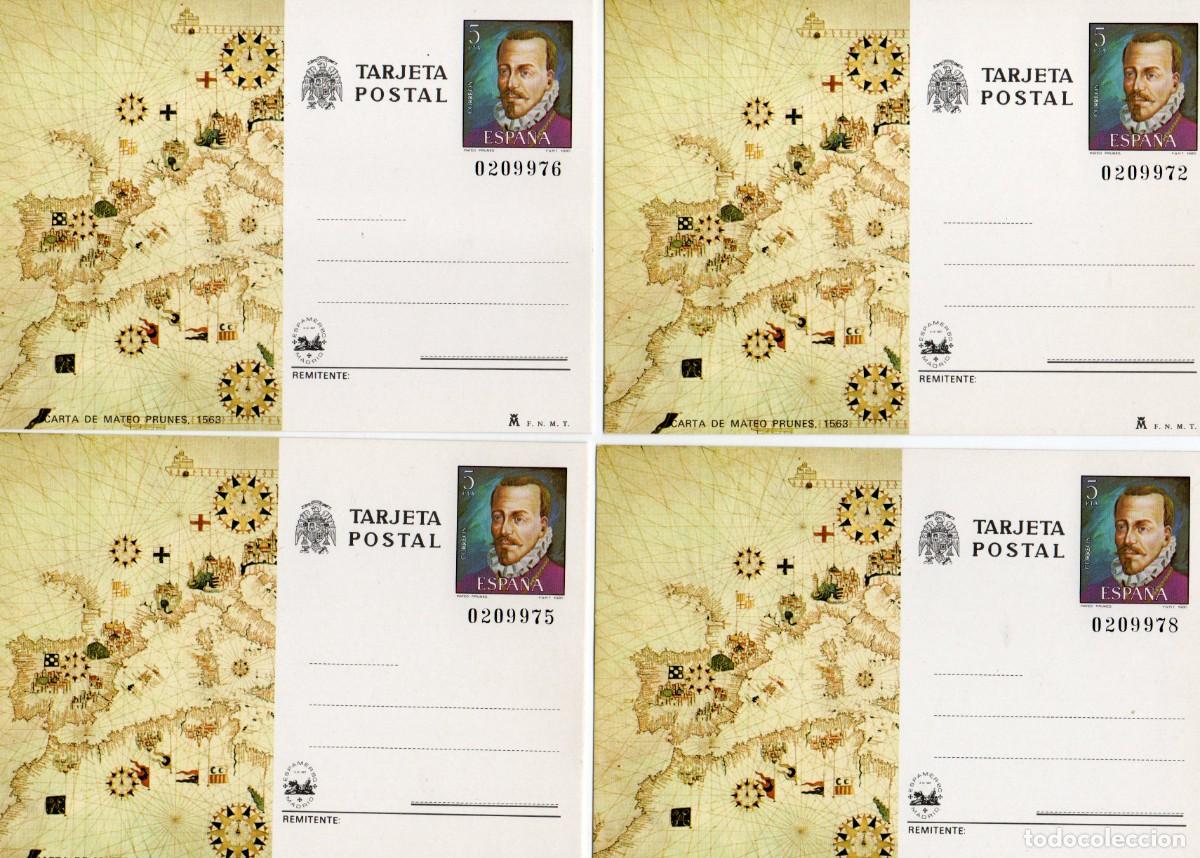 Sellos: LOTE DE ENTEROS POSTALES Y AEROGRAMAS - Foto 10