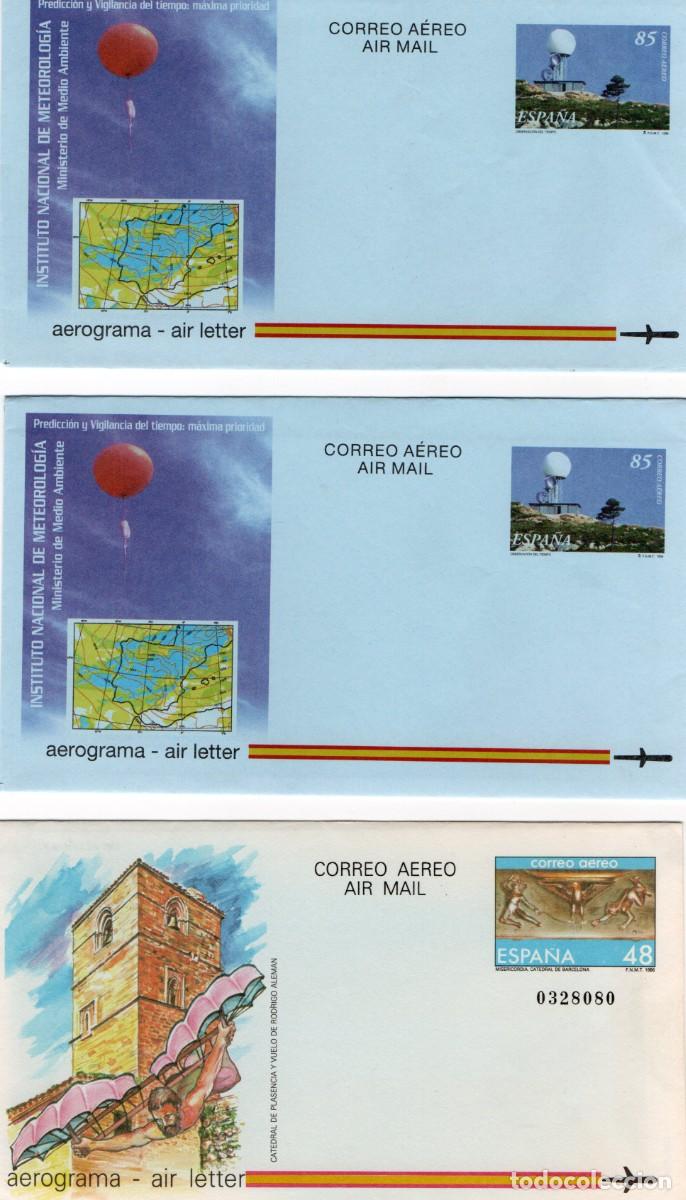 Sellos: LOTE DE ENTEROS POSTALES Y AEROGRAMAS - Foto 12