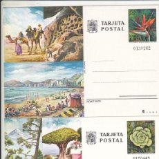 Sellos: ESPAÑA ENTERO POSTAL 115/116 - TURISMO 1977. GRAN CANARIAS Y TENERIFE. NUEVOS. Lote 403023834