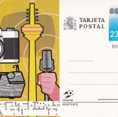 Sellos: TARJETA POSTAL ESPAÑA 82 FIFA LOGOTIPO Y ACTIVIDADES INFORMATIVAS / COPA MUNDIAL FÚTBOL 1982 - NUM.