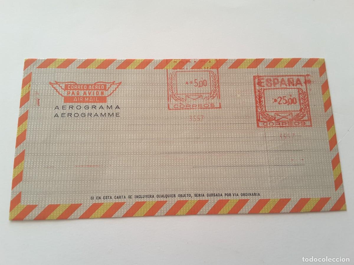 Sellos: Aerograma Espa&ntilde;a - Foto 1