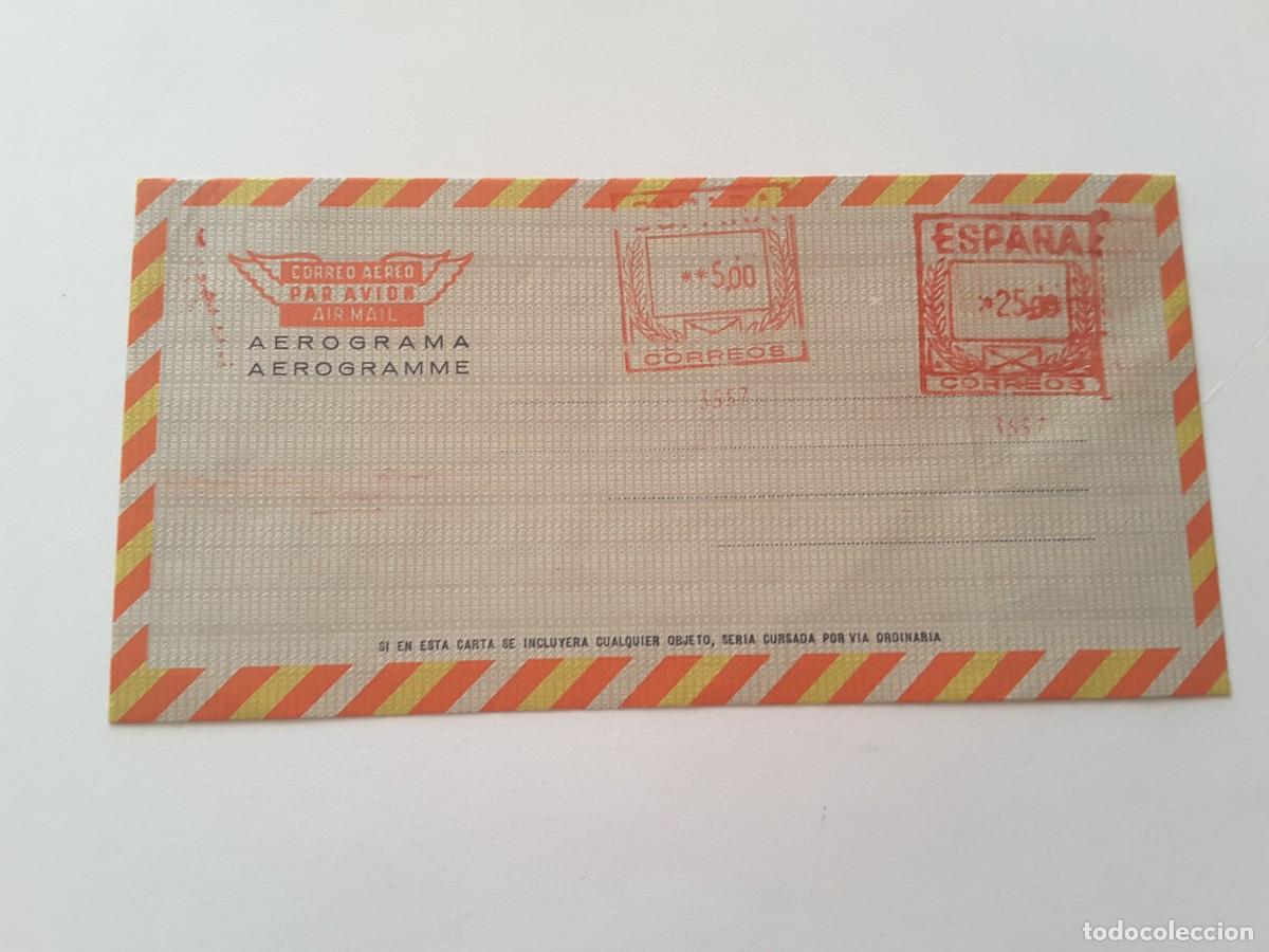 Sellos: Aerograma Espa&ntilde;a - Foto 1