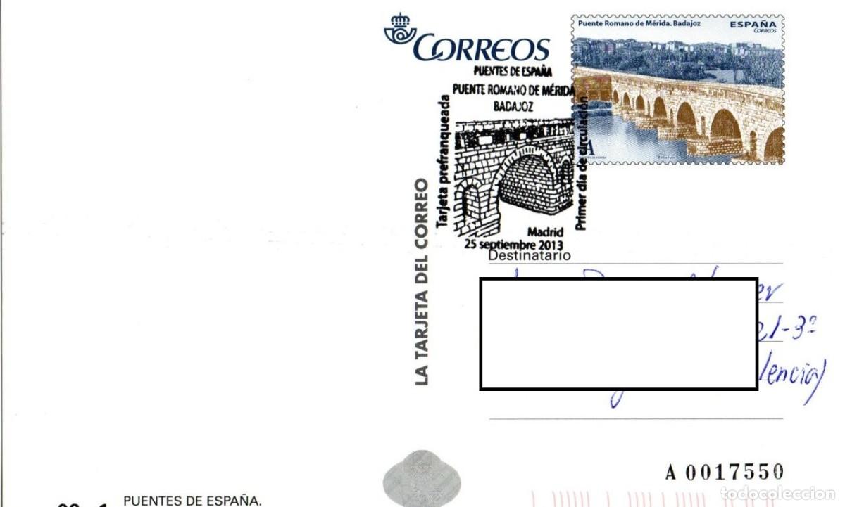 Sellos: PUENTE ROMANO DE M&Eacute;RIDA 2013. - Foto 1