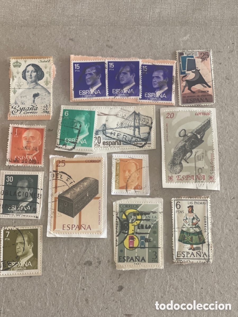 Sellos: Lote 5. Sellos de Espa&ntilde;a. - Foto 1