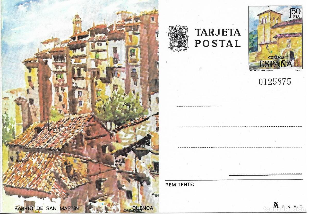 Sellos: ESPA&Ntilde;A. TARJETA ENTERO POSTAL. CUENCA - Foto 1