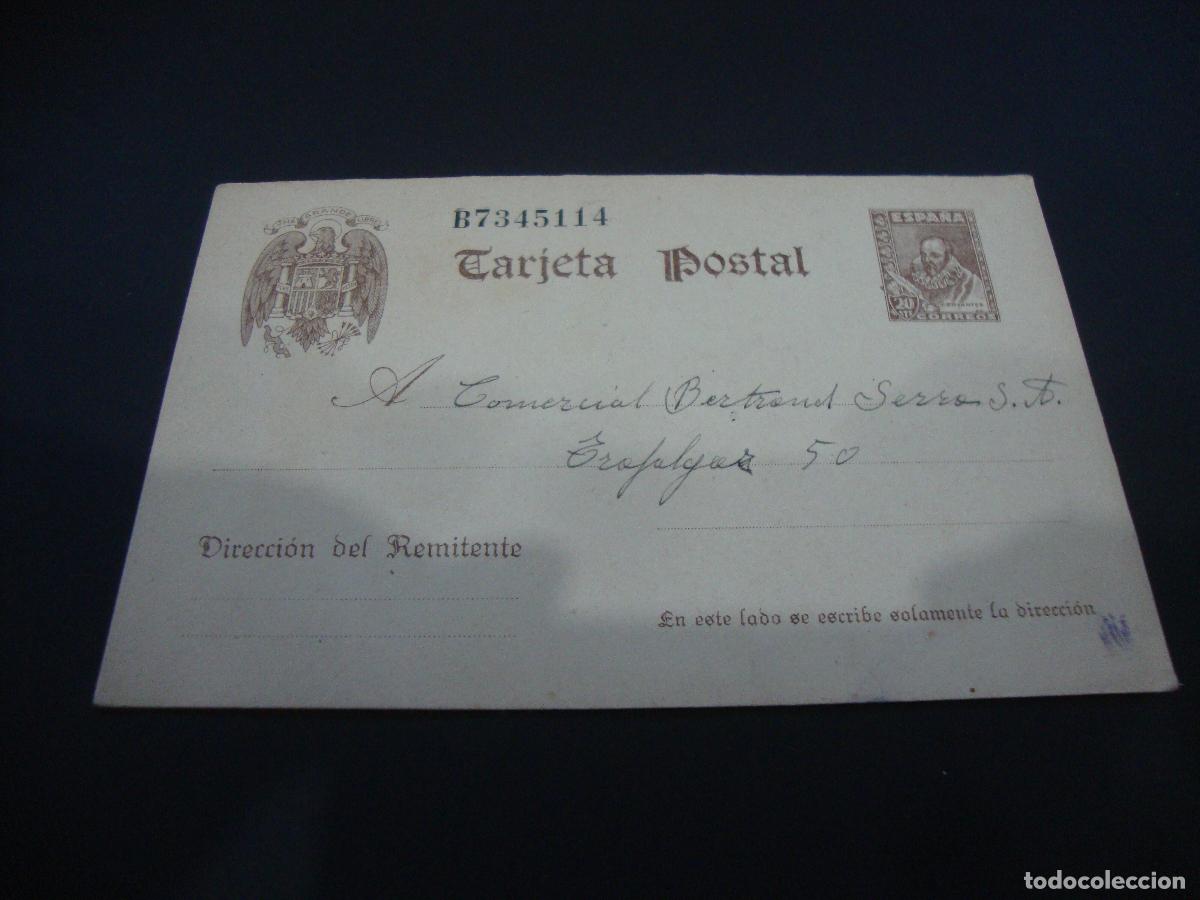 Sellos: ENTERO POSTAL TARJETA POSTAL CIRCULADA - Foto 1