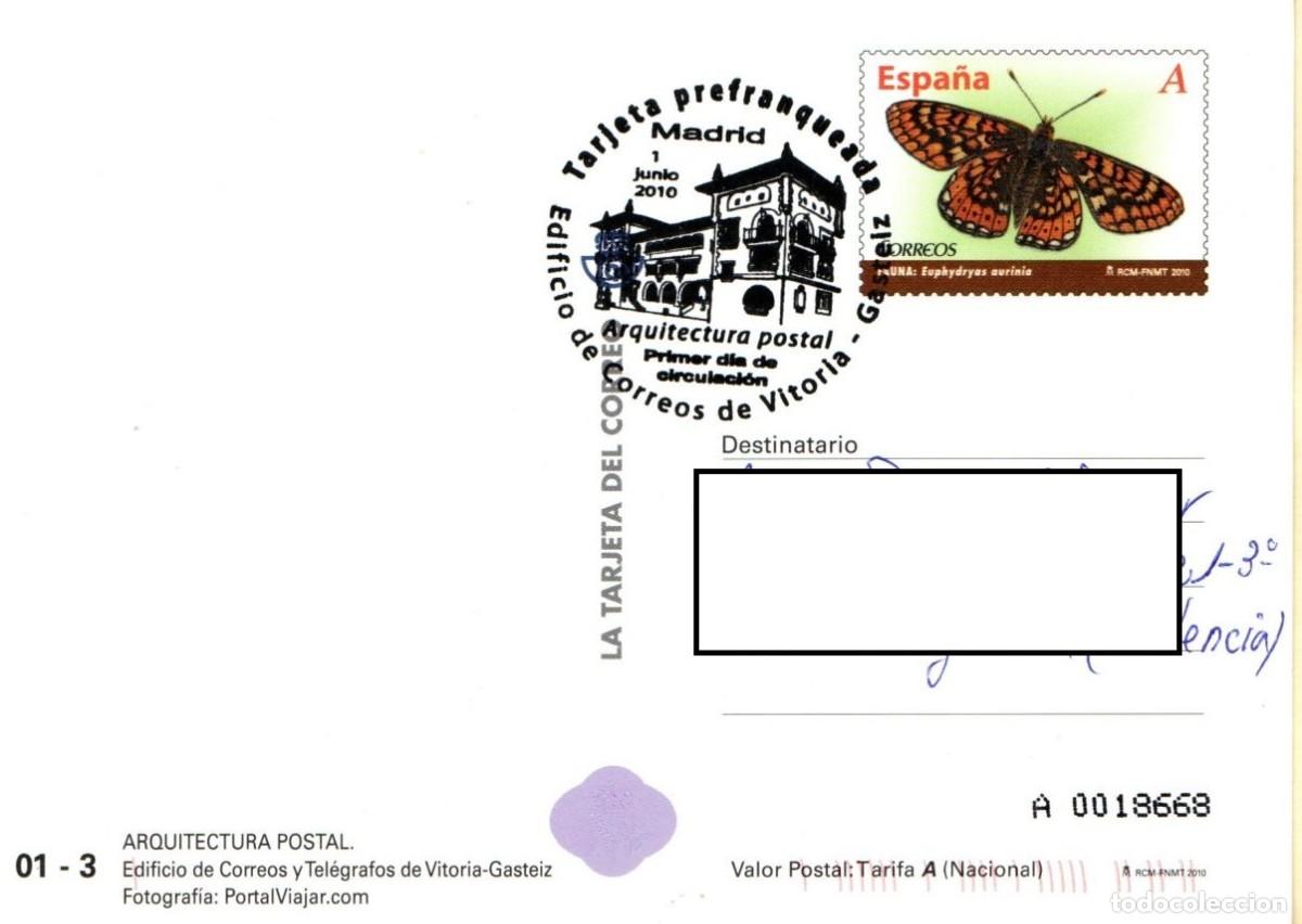 Sellos: ARQUITECTURA POSTAL DE VITORIA. - Foto 1