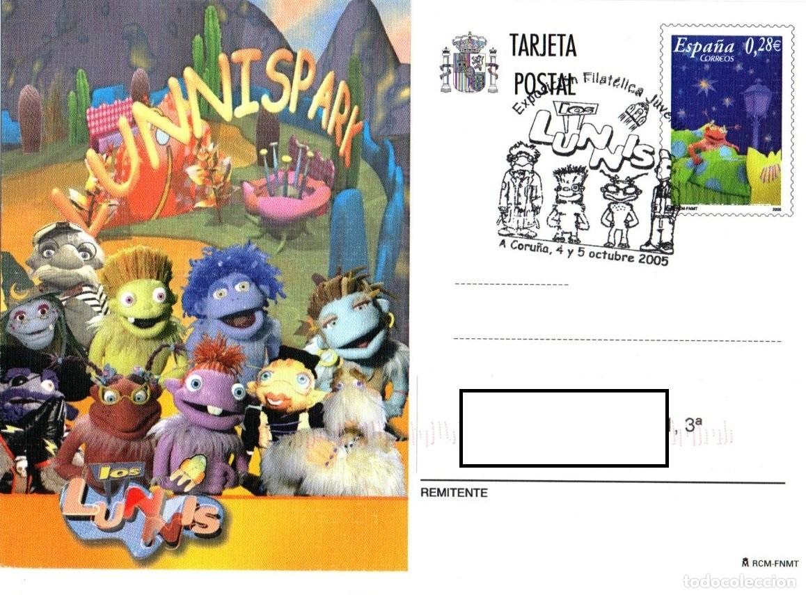 Sellos: TELEVISI&Oacute;N INFANTIL. LOS LUNNIS. - Foto 1