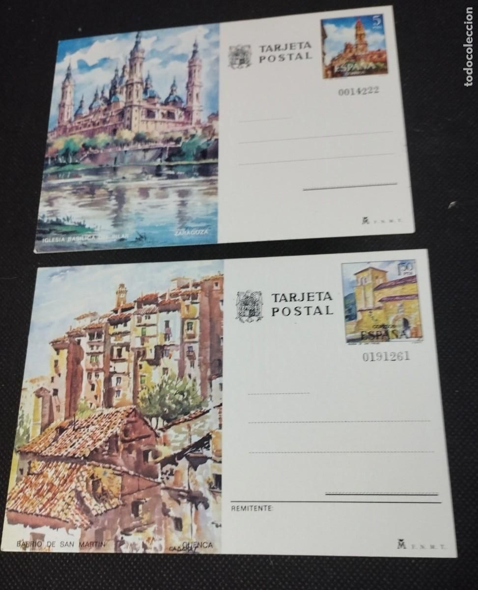 Sellos: Lote de 8 entero postales nuevas, sin circular - Foto 2