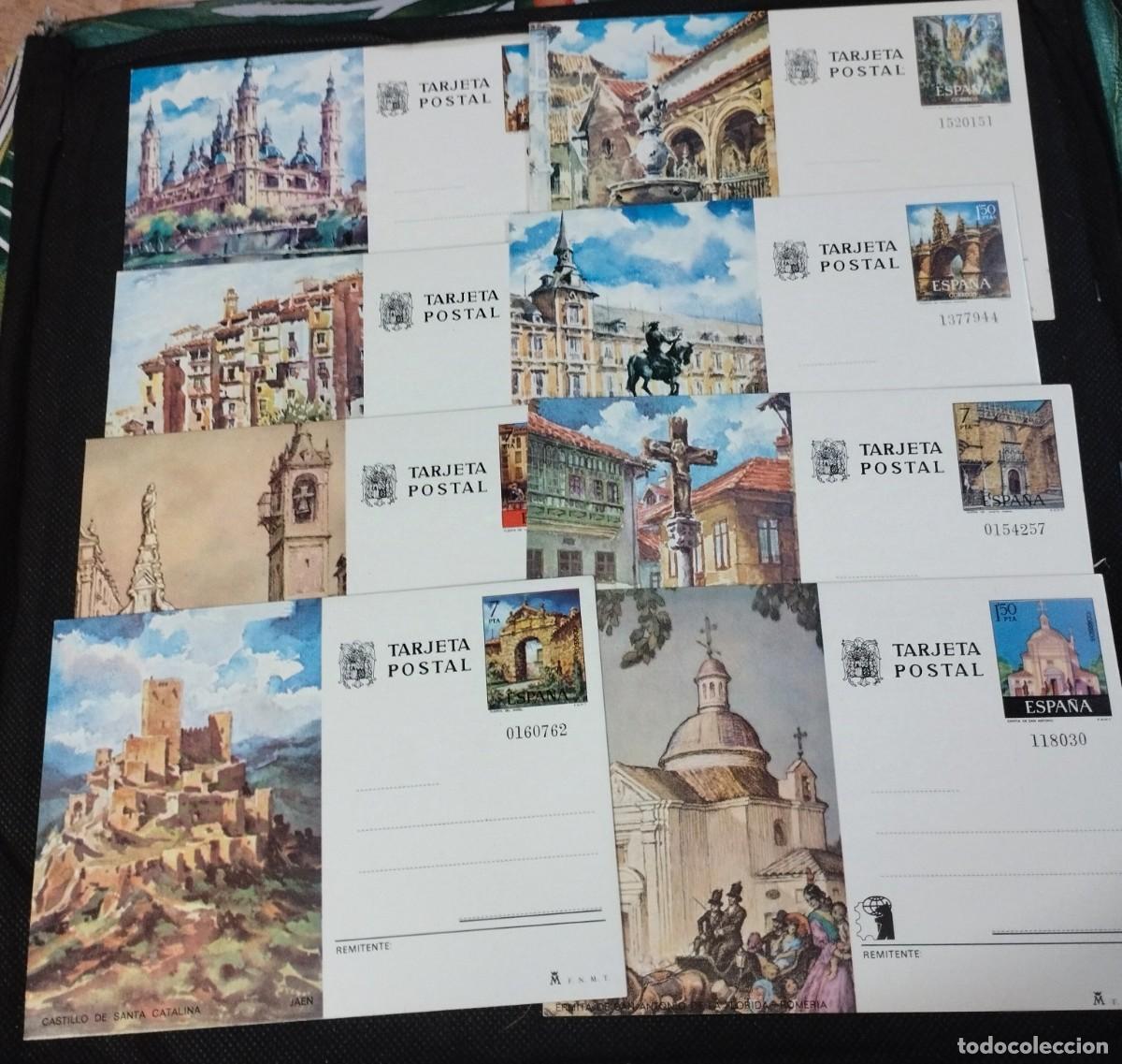 Sellos: Lote de 8 entero postales nuevas, sin circular - Foto 1