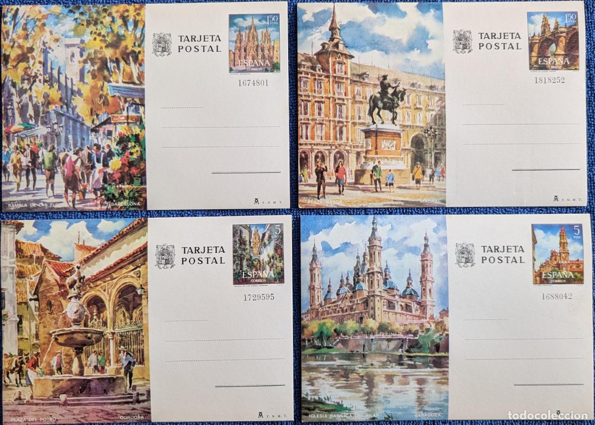 Sellos: Lote de enteros postales - Monumentos de Espa&ntilde;a (1973) - Foto 1