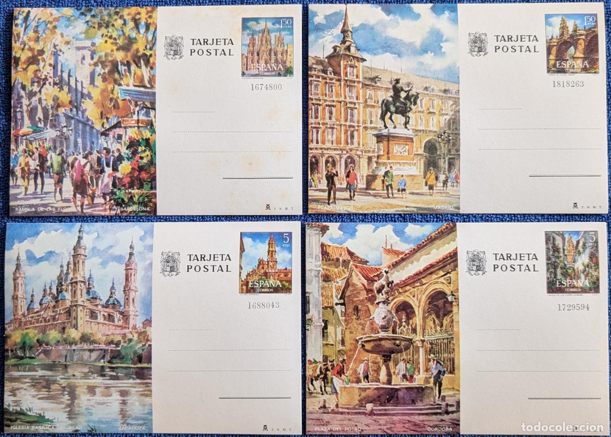 Sellos: Lote de enteros postales - Monumentos de Espa&ntilde;a (1973) - Foto 1