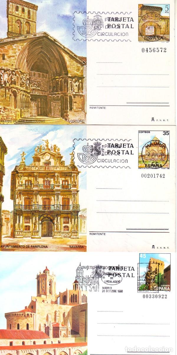 Sellos: TRES ENTEROS POSTALES B - Foto 1