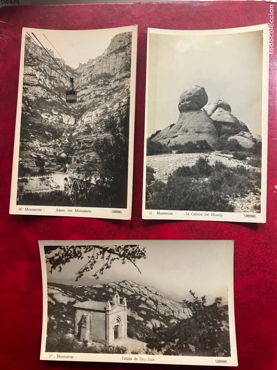 Sellos: Lote 11 postales Montserrat - Soberanas - Foto 3