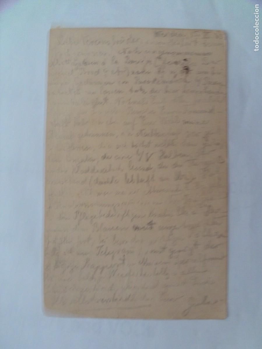 Sellos: (4)POSTKARTE BAYERN 1885 CIRCULADA - Foto 2