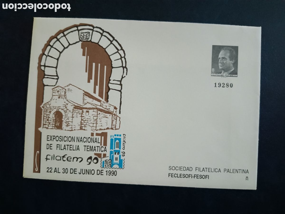 Selos: SOBRE ENTERO EXPOSICI&Oacute;N NACIONAL DE FILATELIA TEM&Aacute;TICA - 22 JUNIO 1990