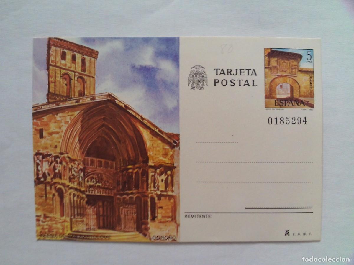 Stamps: EP 123 IGLESIA DE SAN BARTOLOME, LOGRO&Ntilde;O
