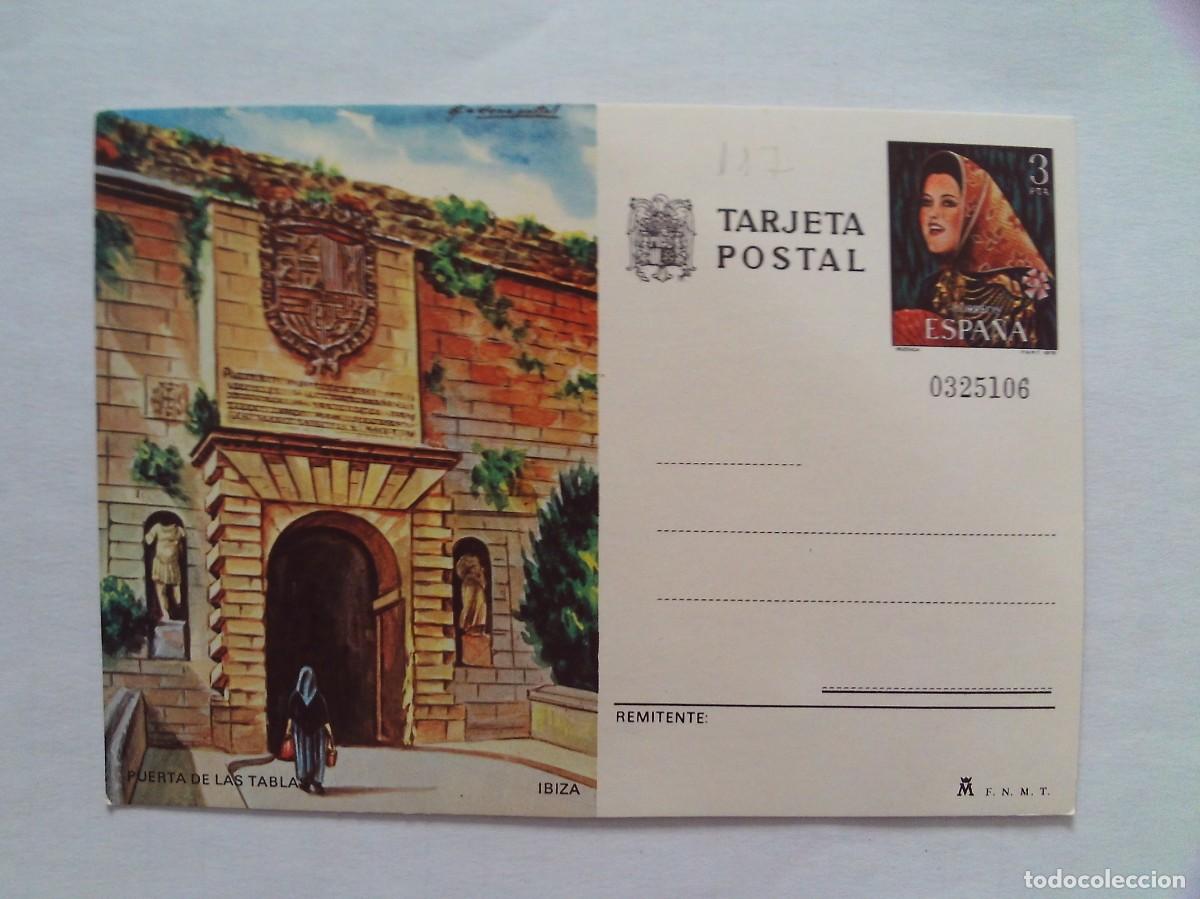 Stamps: EP 117 PUERTA DE LAS TABLAS IBIZA