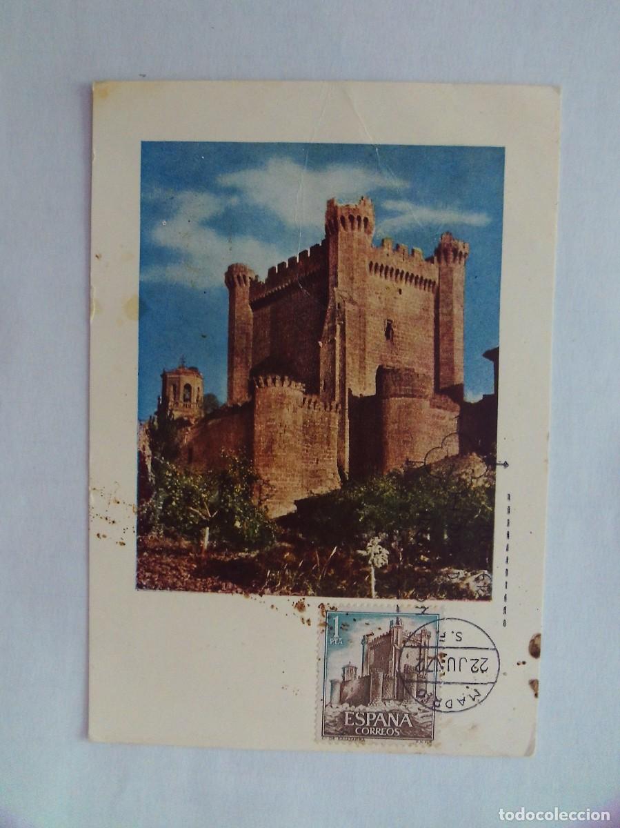 Stamps: EPPD13 ENTERO POSTAL DEL PRIMER D&Iacute;A MUY ESCASOS CASTILLO DE SAJAZARRA 1972