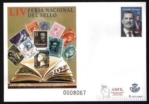 Selos: Sobre Entero Postal n&ordm; 160. Literatura. 2024