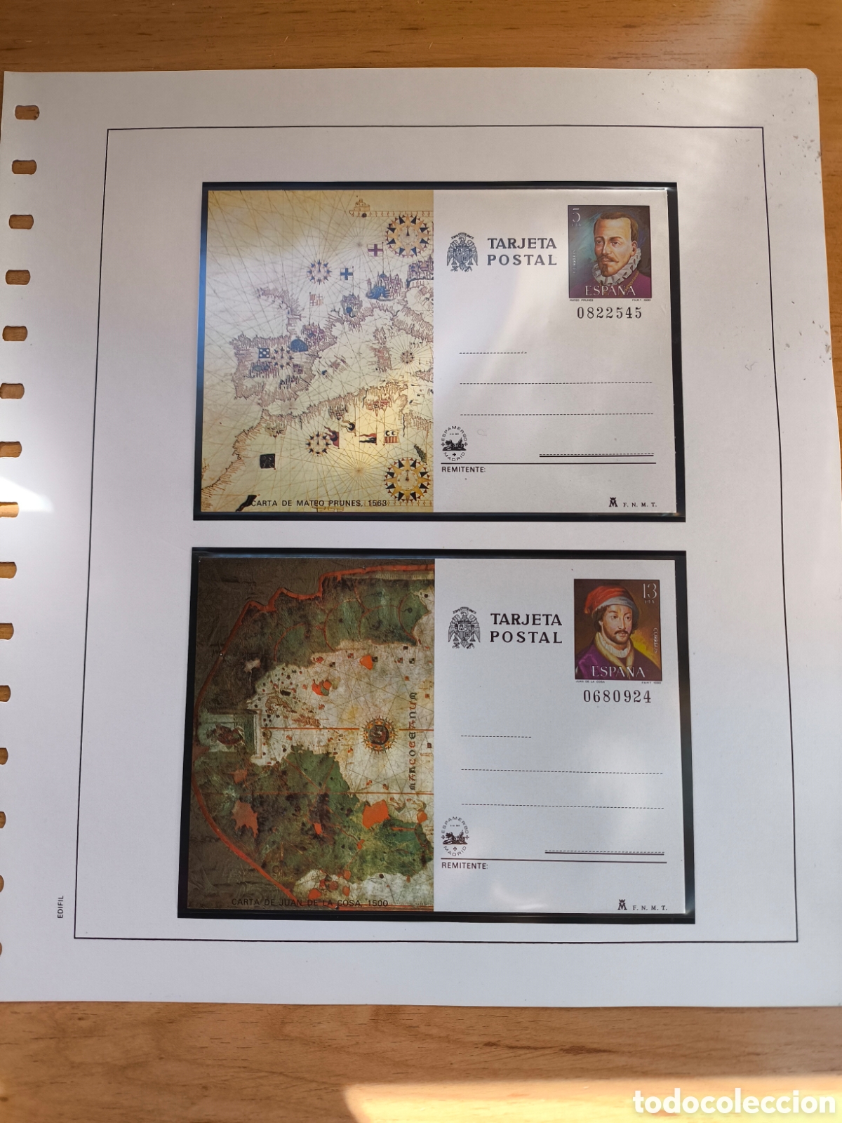 Sellos: Enteros postales de Espa&ntilde;a Espamer 80 - Foto 1