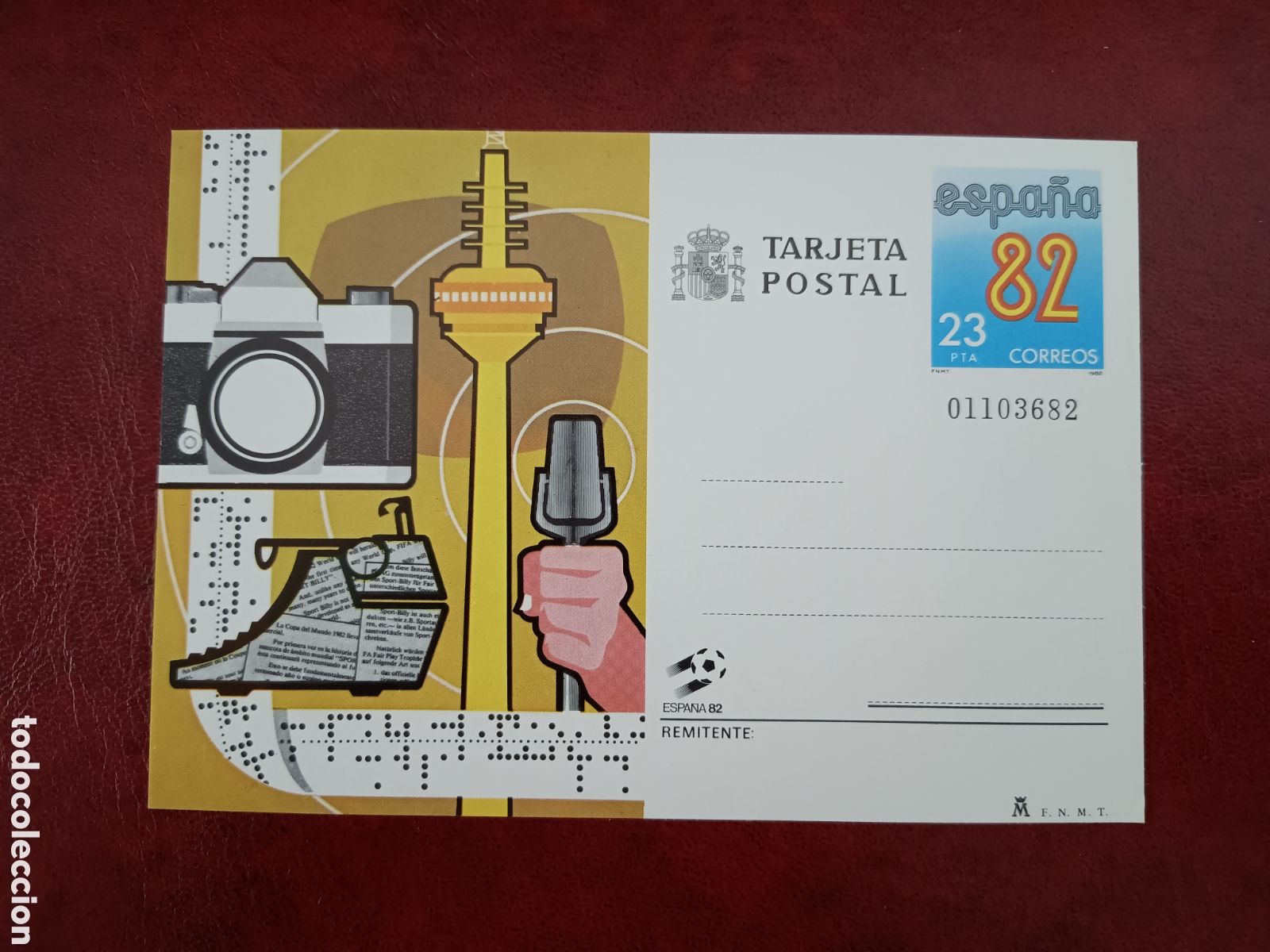 Sellos: TARJETA POSTAL - ESPA&Ntilde;A 82 - Foto 1