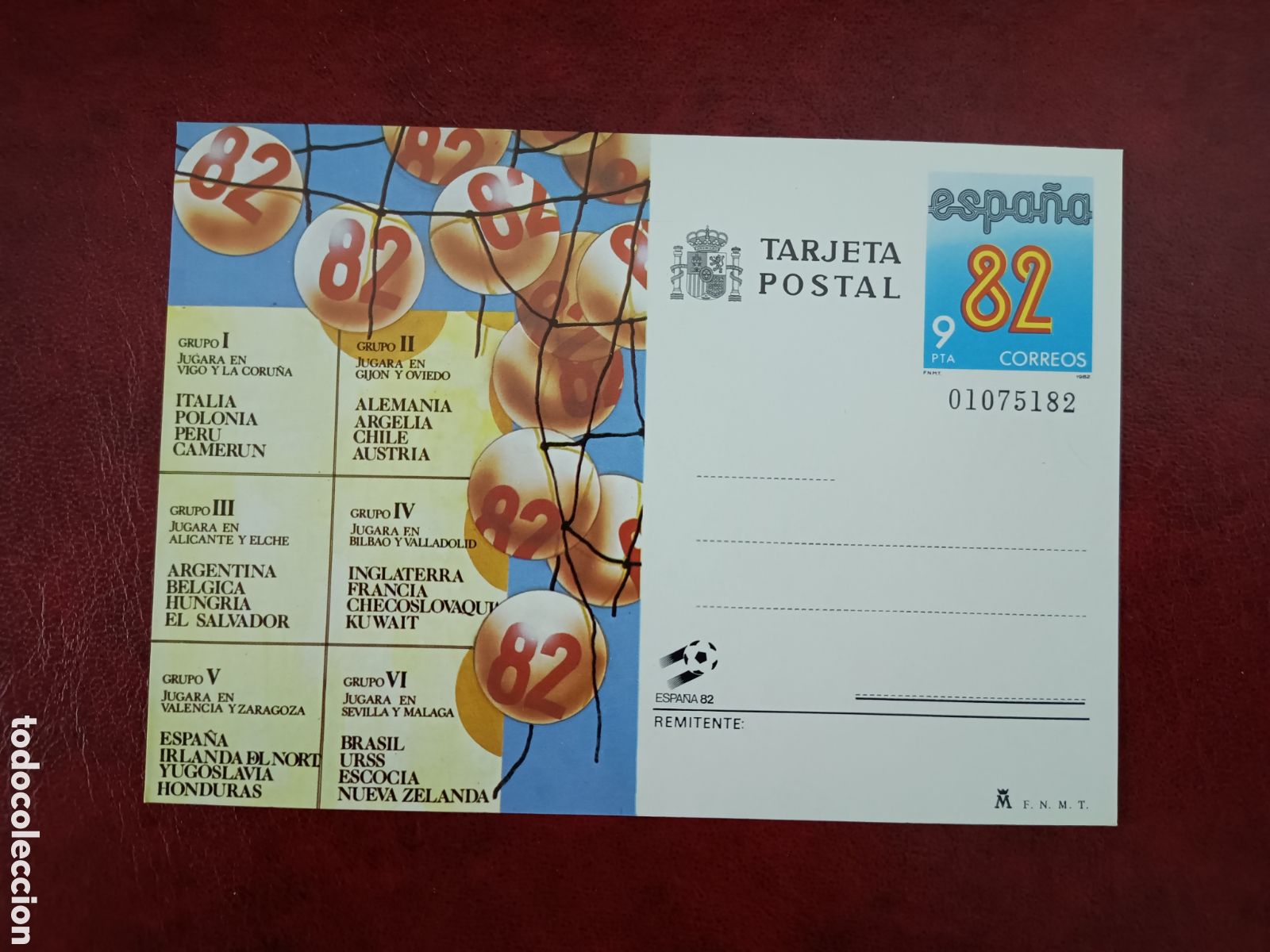 Sellos: TARJETA POSTAL - ESPA&Ntilde;A 82 - Foto 1