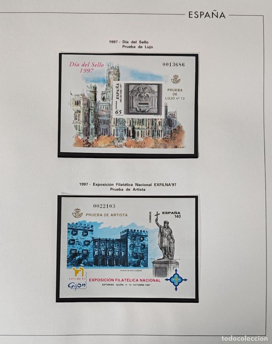 Selos: Sellos Espa&ntilde;a. Pruebas oficiales de color 62, 63 y 64. A&ntilde;o 1997