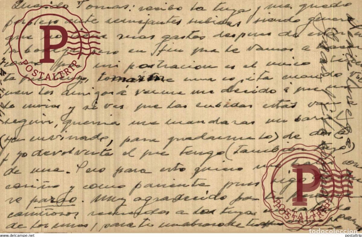 Sellos: TARJETA POSTAL. SAN LUCAR DE BARRAMEDA. - Foto 2