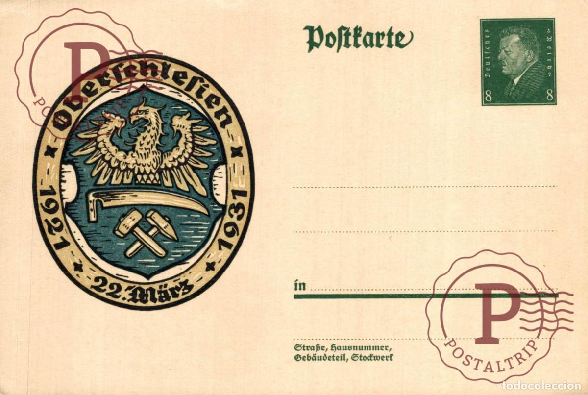 Timbres: OBERFCHERLEFIEN 1921 1931