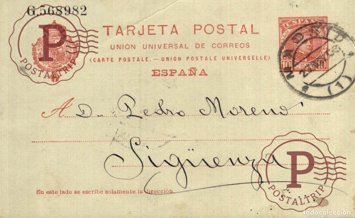 Sellos: ESPA&Ntilde;A. SPAIN. ENTERO POSTAL. TARJETA POSTAL. 1908. APARATOS Y ARTICULOS FOTOGRAFIA GALLEGOS HERMANO