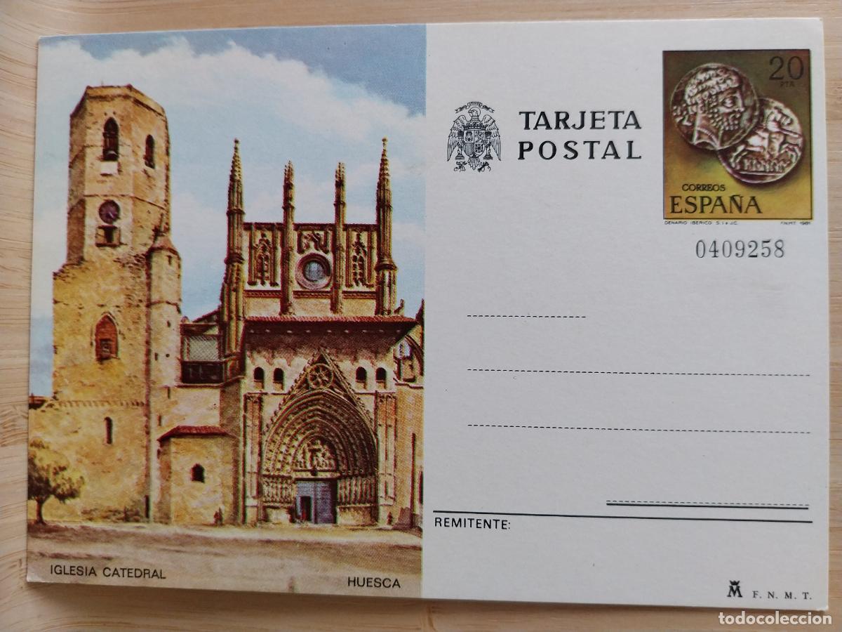Sellos: HUESCA 1981 ENTERO POSTAL SIN CIRCULAR ORIGINAL
