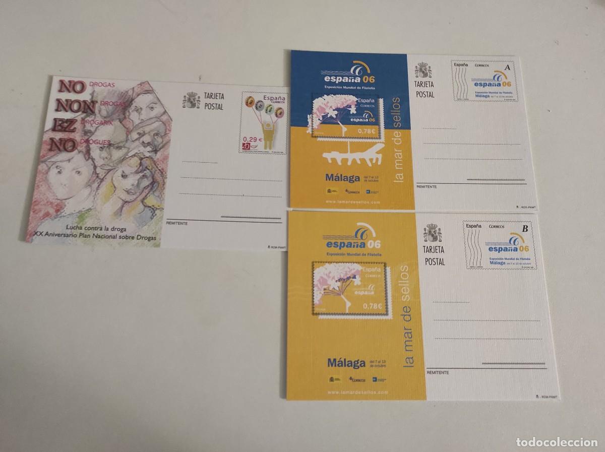 Sellos: Sellos Espa&ntilde;a ENTERO POSTAL a&ntilde;o 2006 Edifil 173/175 v.c. 7 &euro;