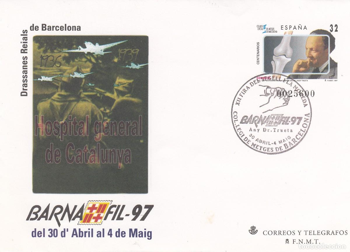 Sellos: SOBRE ENTERO POSTAL BARNAFIL 97 NUM.39 CON MATASELLOS