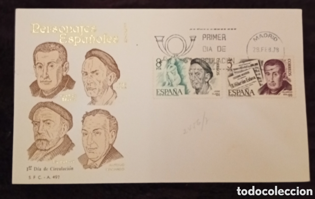 Sellos: Sobres del primer d&iacute;a de circulaci&oacute;n lote de 10 sobres