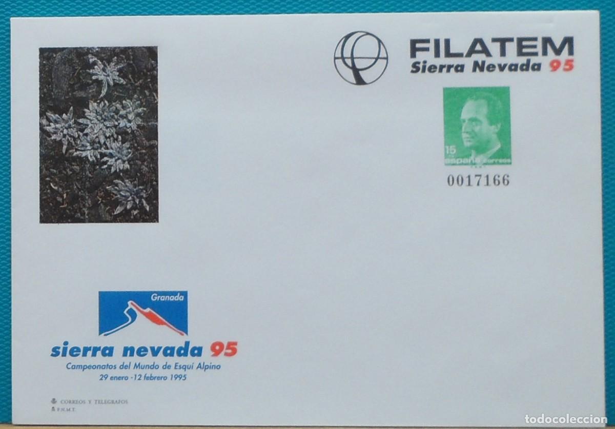 Stamps: 1995-ESPA&Ntilde;A-SOBRES ENTERO POSTALES-VER FOTO-N&ordm;25-FILATEM 95-GRANADA