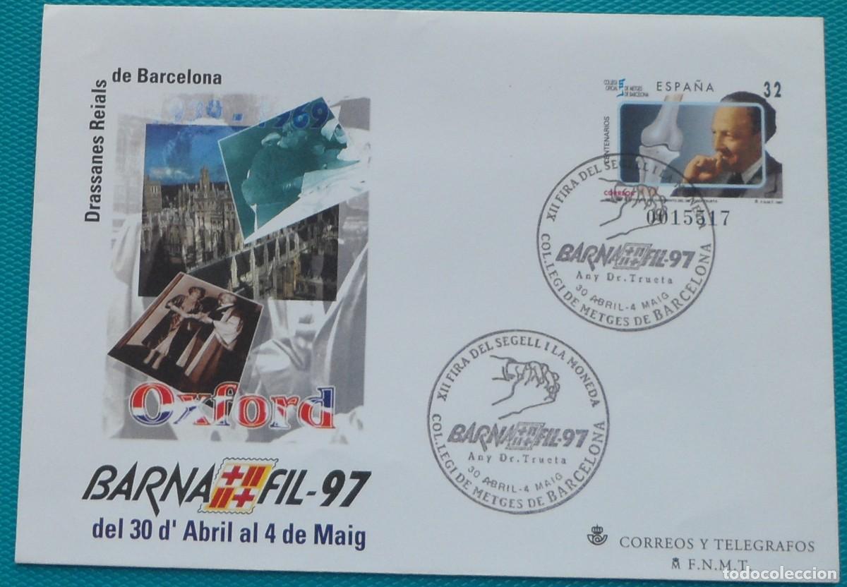 Sellos: 1997-ESPA&Ntilde;A-SOBRES ENTERO POSTALES-VER FOTO-N&ordm;39-BARNAFIL