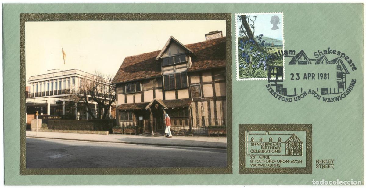 Sellos: Henley Street (Stratford-Upon-Avon - Warwickshire. 23 April 1981)_Tibor Reich FSIAD; 88423 A