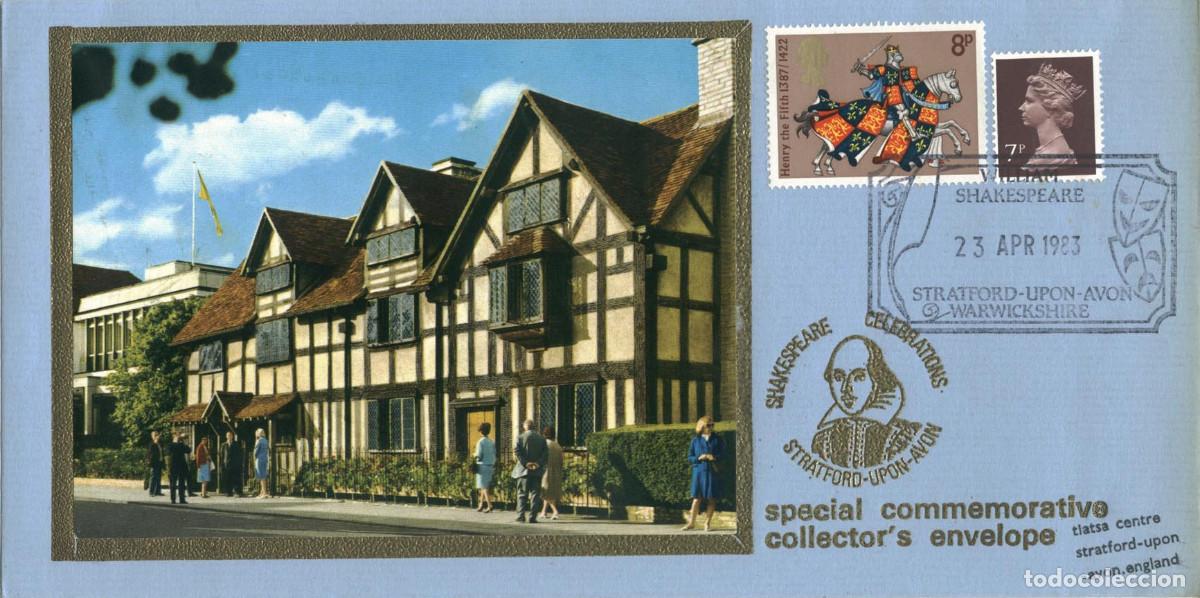 Sellos: (Stratford-Upon-Avon - Warwickshire. 23 April 1983)_Tibor Reich FSIAD; 830423