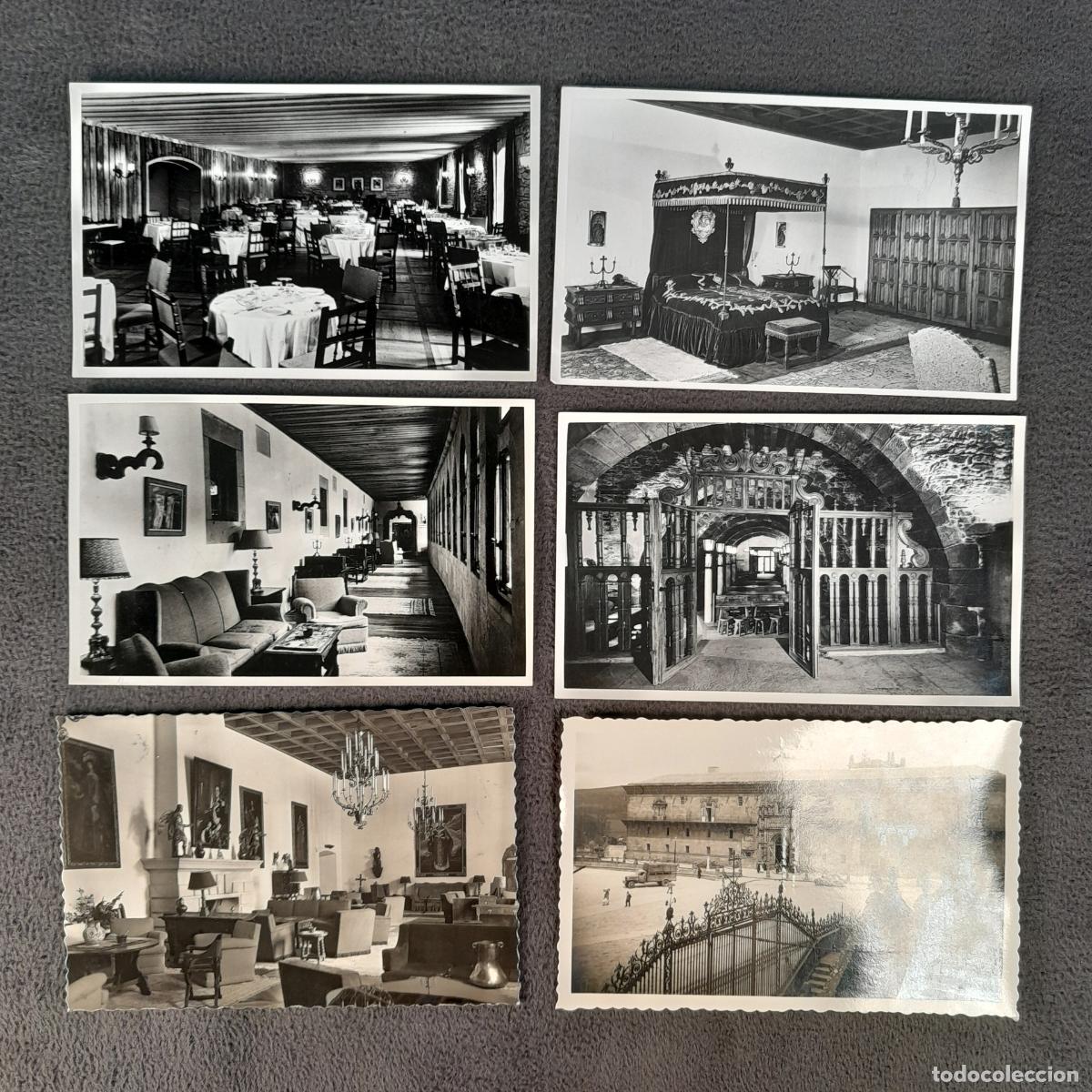 Sellos: BP-211. CONJUNTO DE 14 POSTALES ANTIGUAS DEL HOSTAL RE LOS REYES CAT&Oacute;LICOS. SANTIAGO. NO CIRCULADAS.