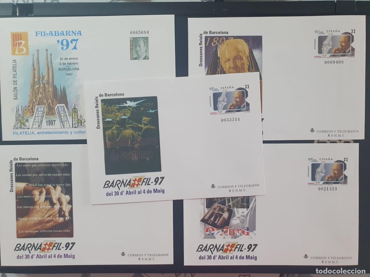 Sellos: SOBRES ENTERO POSTALES EDIFIL 38 + 39 (*) todos los tipos ESPA&Ntilde;A 1997