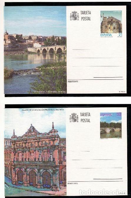 Sellos: 1997-TARJETAS ENTERO POSTALES-VER FOTO-N&ordm;163/6-TURISMO-ZAMORA-PALENCIA-BURGOS-SEGOVIA